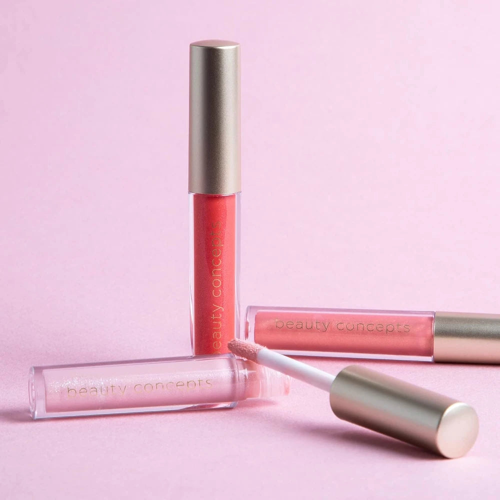 Glossy Pink Lip Gloss Collection – Long-Lasting Sheer Shine Lip Gloss Set