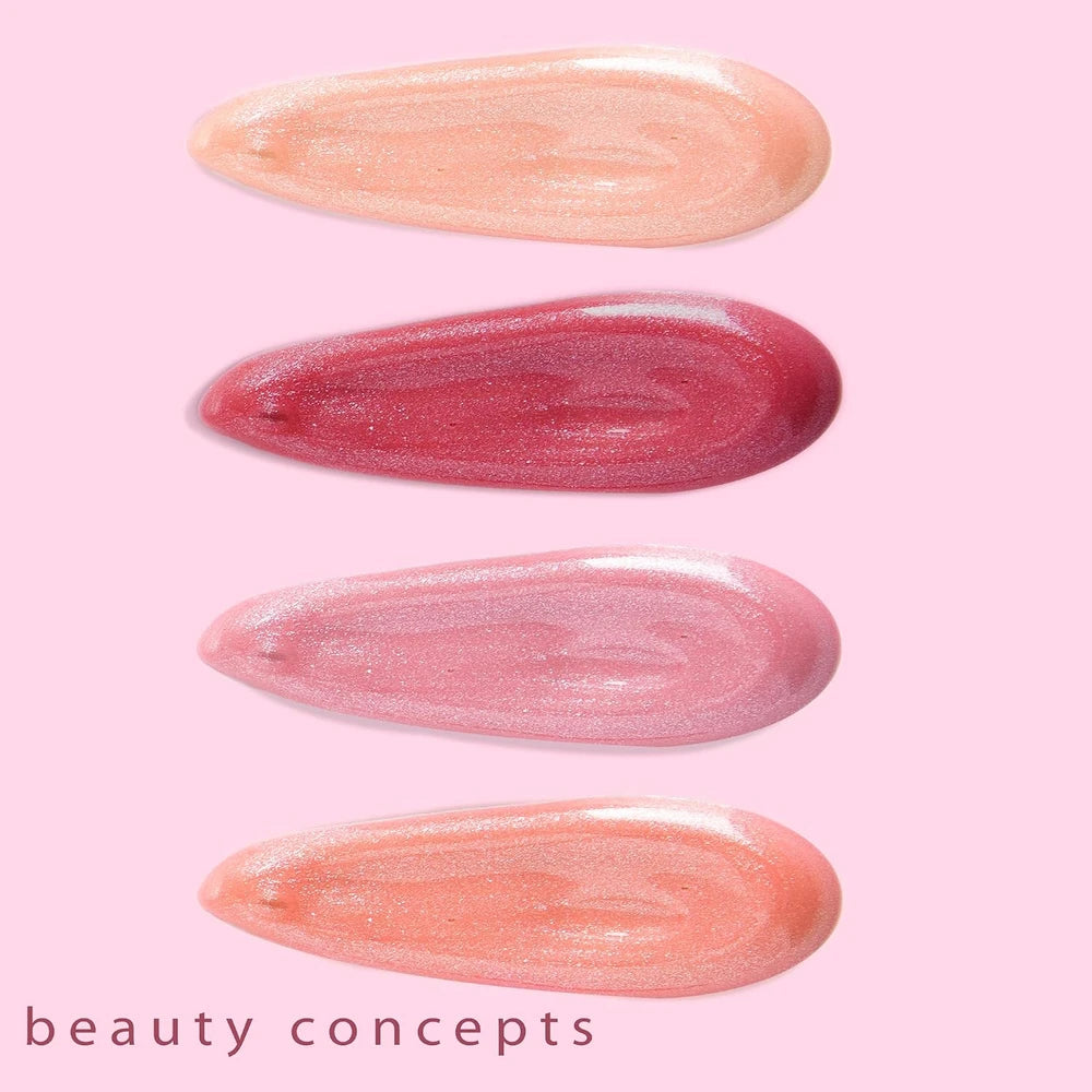 Glossy Pink Lip Gloss Collection – Long-Lasting Sheer Shine Lip Gloss Set