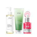Anua 3-Step Glass Skin Beginner Set – Korean Skincare Routine for Radiant Skin
